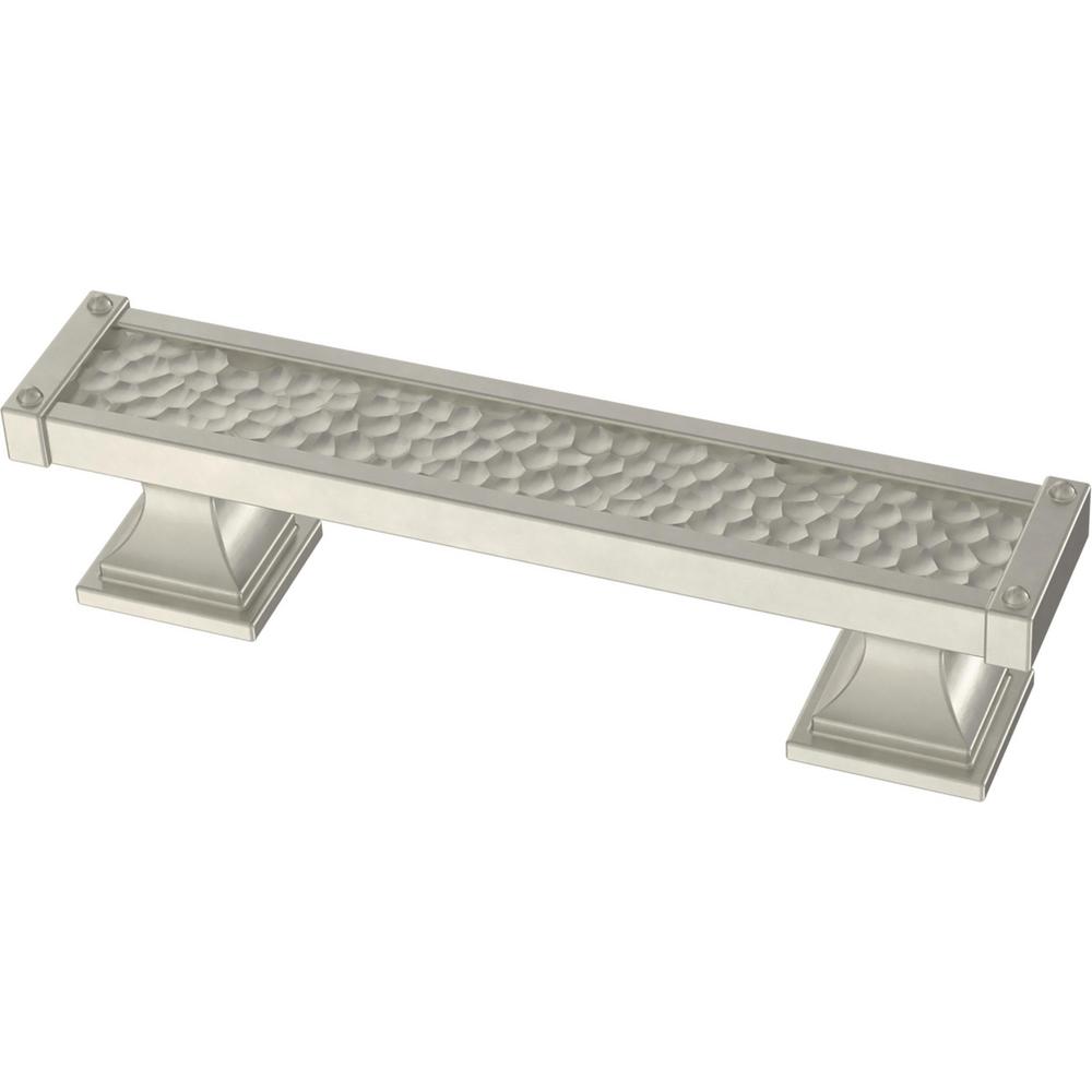 Liberty Hammered 3 In 76 Mm Satin Nickel Drawer Pull P41703K SN C   Liberty Drawer Pulls P41703k Sn C 64 1000 