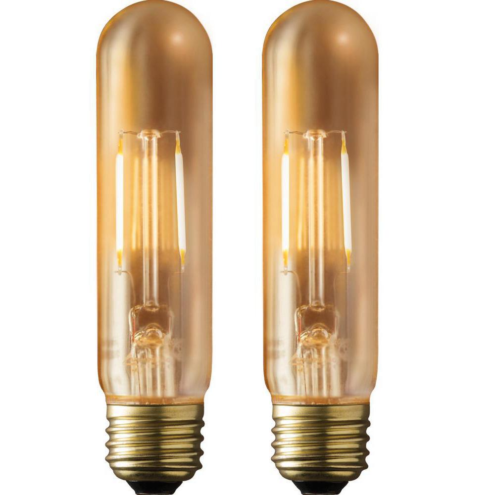 Archipelago 40w Equivalent Warm White T9 Amber Lens Vintage Tubular Dimmable Led Light Bulb 2 Pack Archipelago 40w Equivalent Warm White T9 Amber Lens Vintage Tubular Dimmable Led Light Bulb 2 Pack
