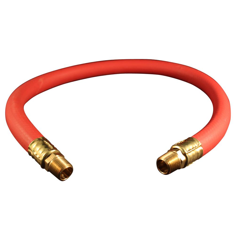 Milton 3/8 in. MNPT Snubber Hose681 The Home Depot