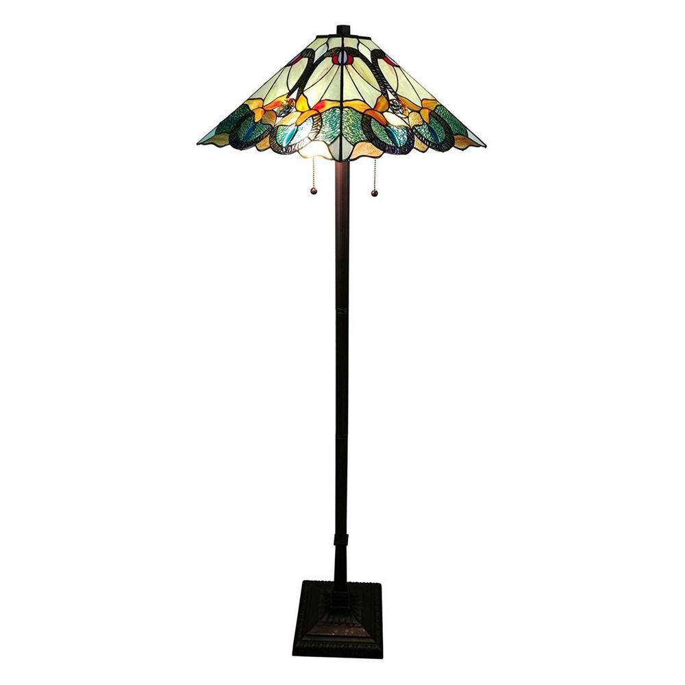 Amora Lighting 63 In Multicolored Floor Lamp Am255fl17 The Home