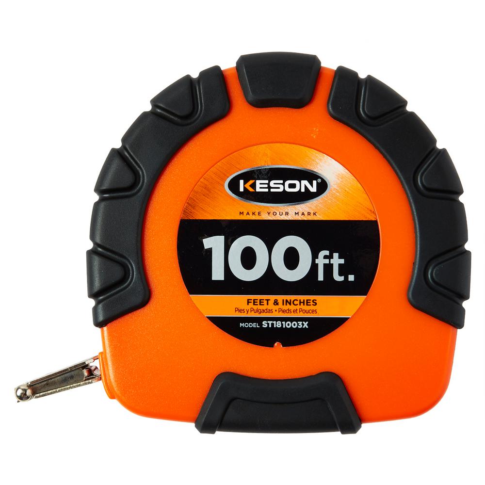 100 ft Tape Measures Measuring Tools The Home Depot