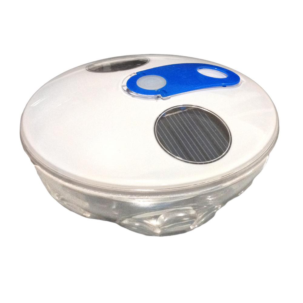 Blue Wave Solar Underwater Light Show Floating Pool Na4135 Blue Wave Solar Underwater Light Show Floating Pool