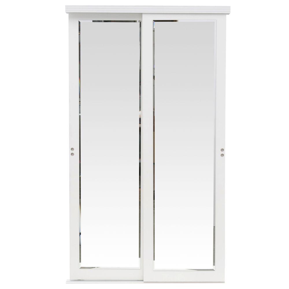 Impact Plus 48 In X 96 In Mir Mel Primed Mirror Solid Core Mdf