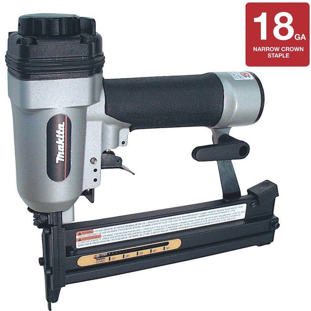 Makita 11/2 in. x 18Gauge Narrow StaplerAT638 The Home Depot