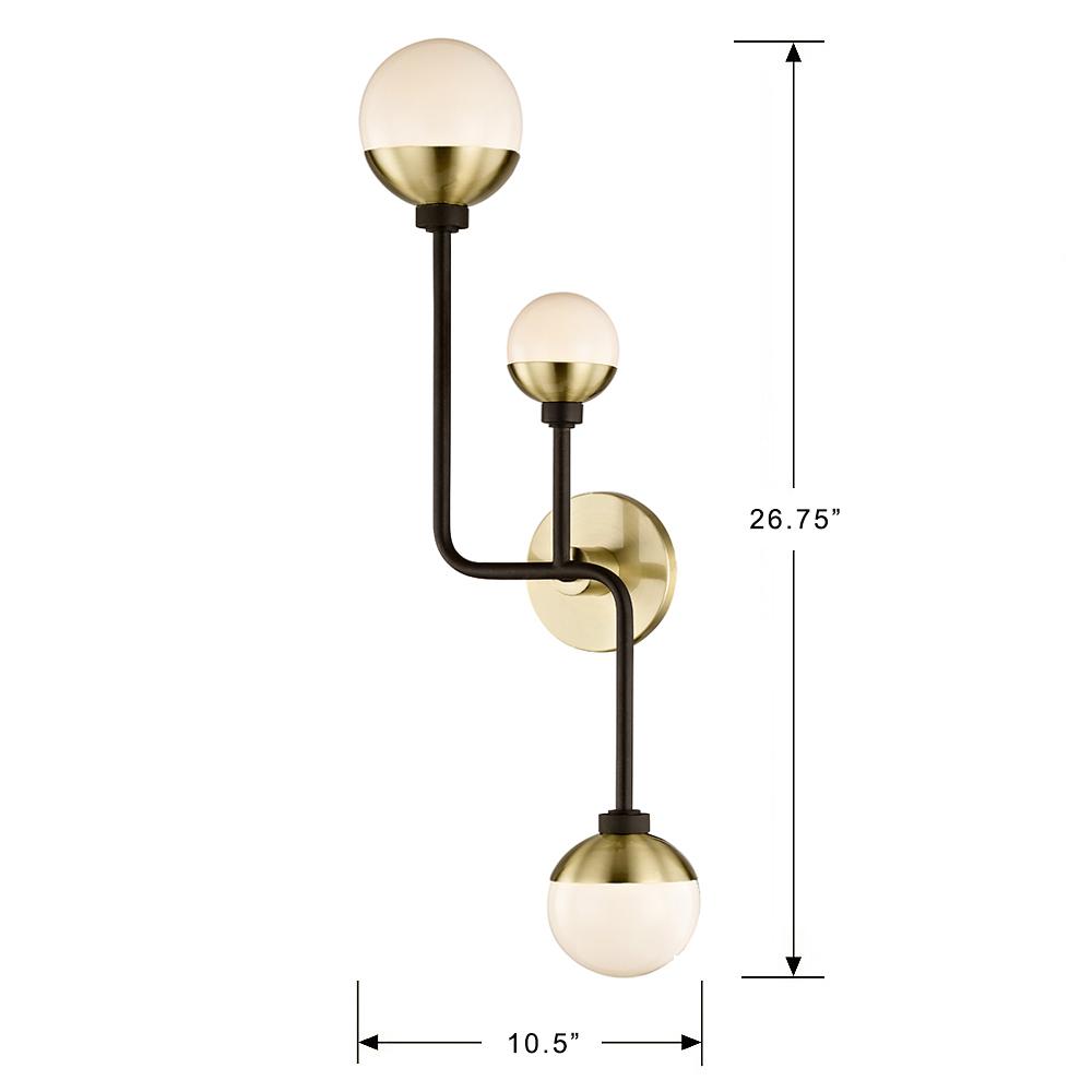 Fifth And Main Lighting Hipster 3 Light Bronze Br Up Down Lighting Hipster 3 Light Bronze Br