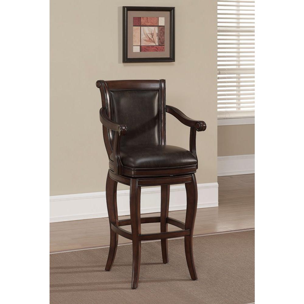American Heritage Bar Stools Kitchen Dining Room Furniture Navajo Cushioned Bar Stool