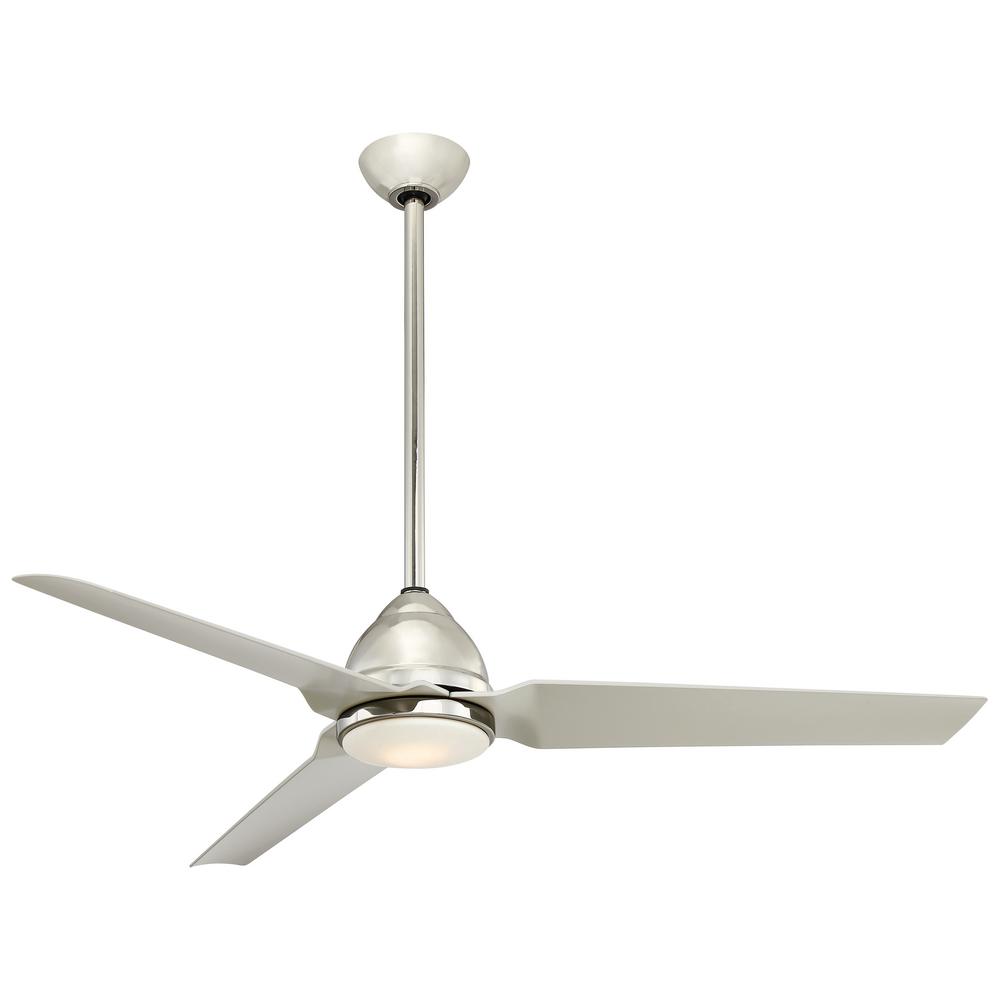 Minka Aire Light Wave 52 In Integrated Led Indoor Distressed Koa