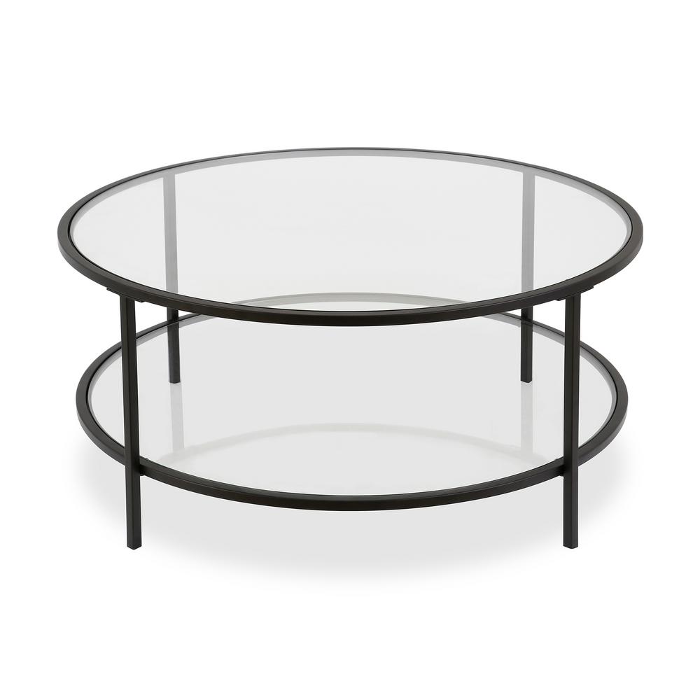 Meyer Cross Orwell 36 In Blackened Bronze Medium Round Glass Coffee Table With Shelf Ct0144 The Home Depot - Tanner Round Coffee Table Blackened Bronze 36 L Meyer Cross Orwell 36 In Blackened Bronze Medium Round Glass Coffee Table With Shelf Ct0144 The Home Depot - Tanner Round Coffee Table Blackened Bronze 36 L