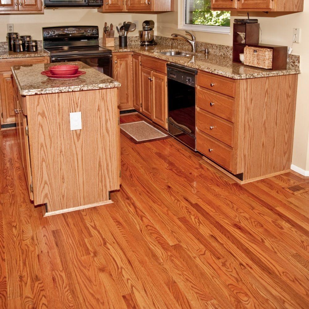 Bridgewell Resources Red Oak 3 4 In Thick X 3 1 4 In Wide X 84 In Length Solid Hardwood Flooring 18 75 Sq Ft Case Hfsustoar32513 The Home Depot