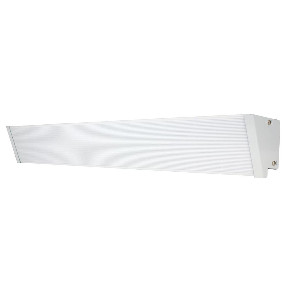 King Electric 47 in. 560Watt 120Volt Electric Cove Heater in White