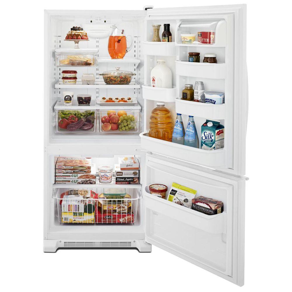 Energy Star - White - Bottom Freezer Refrigerators - Refrigerators ...