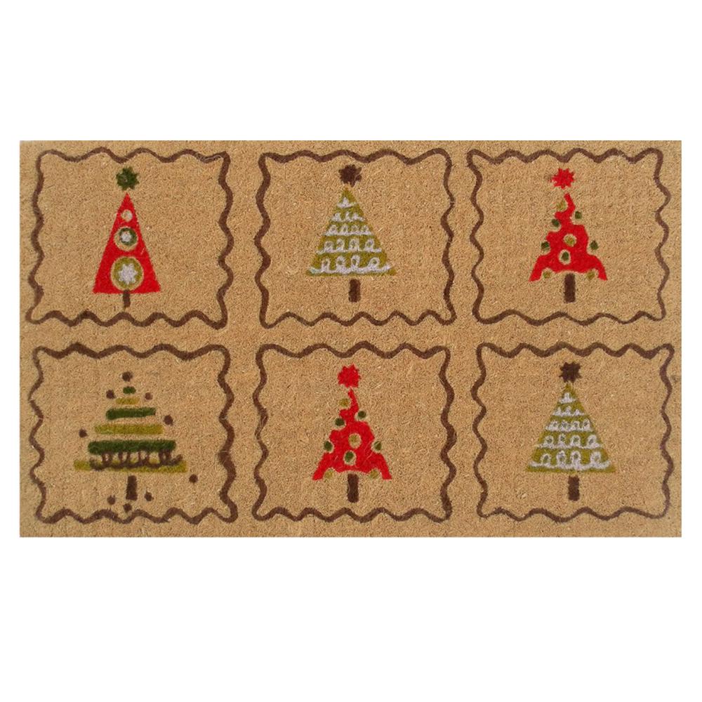 Christmas Trees Doormat