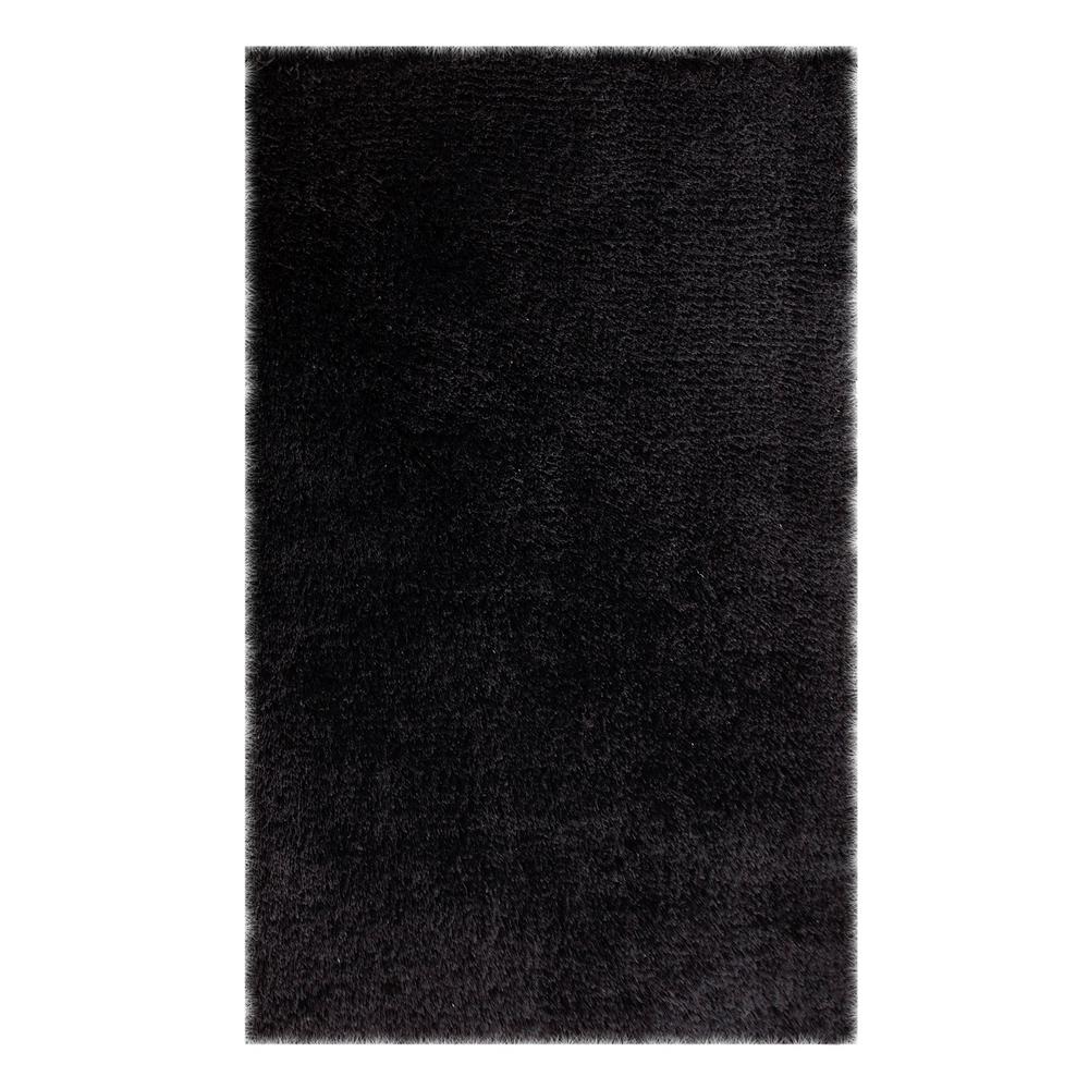 Chesapeake Merchandising Microfiber Black 5 Ft X 7 Area Chesapeake Merchandising Microfiber Black 5 Ft X 7 Area Rug