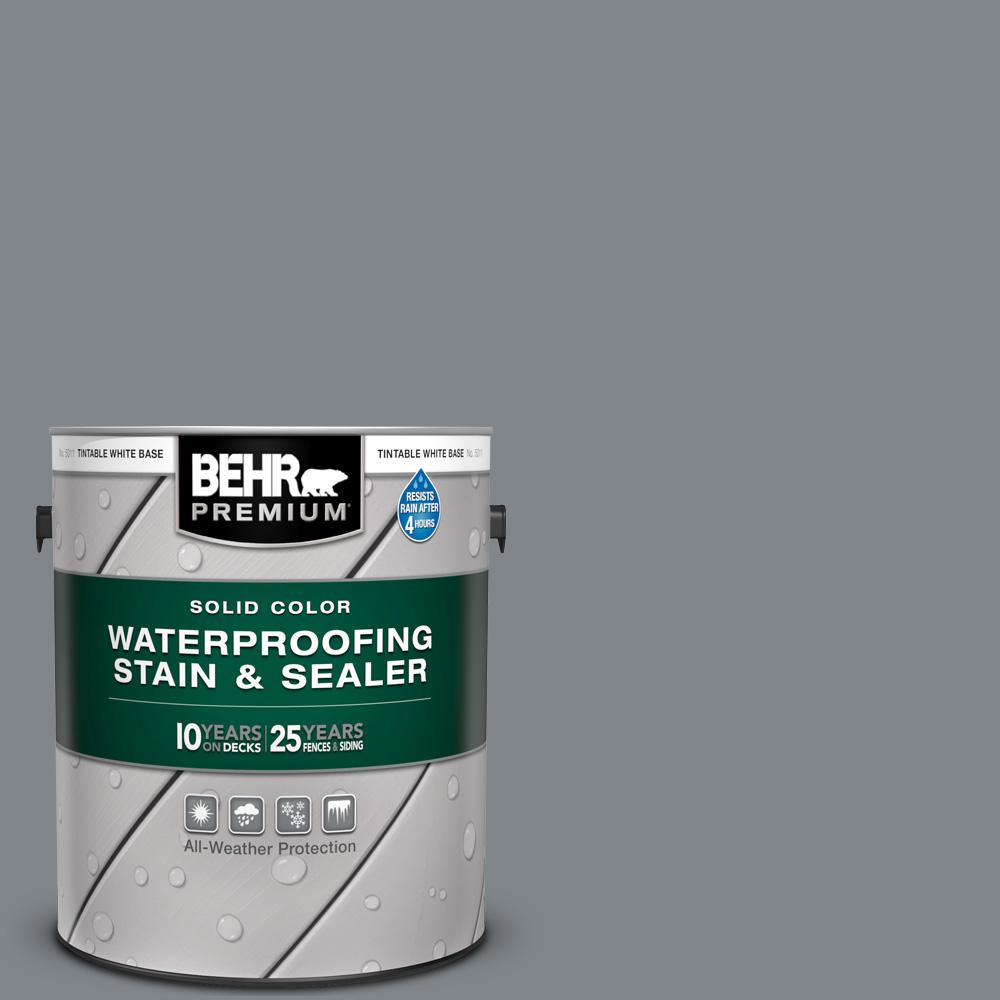 BEHR Premium 1 gal. N5005 Gray color Solid