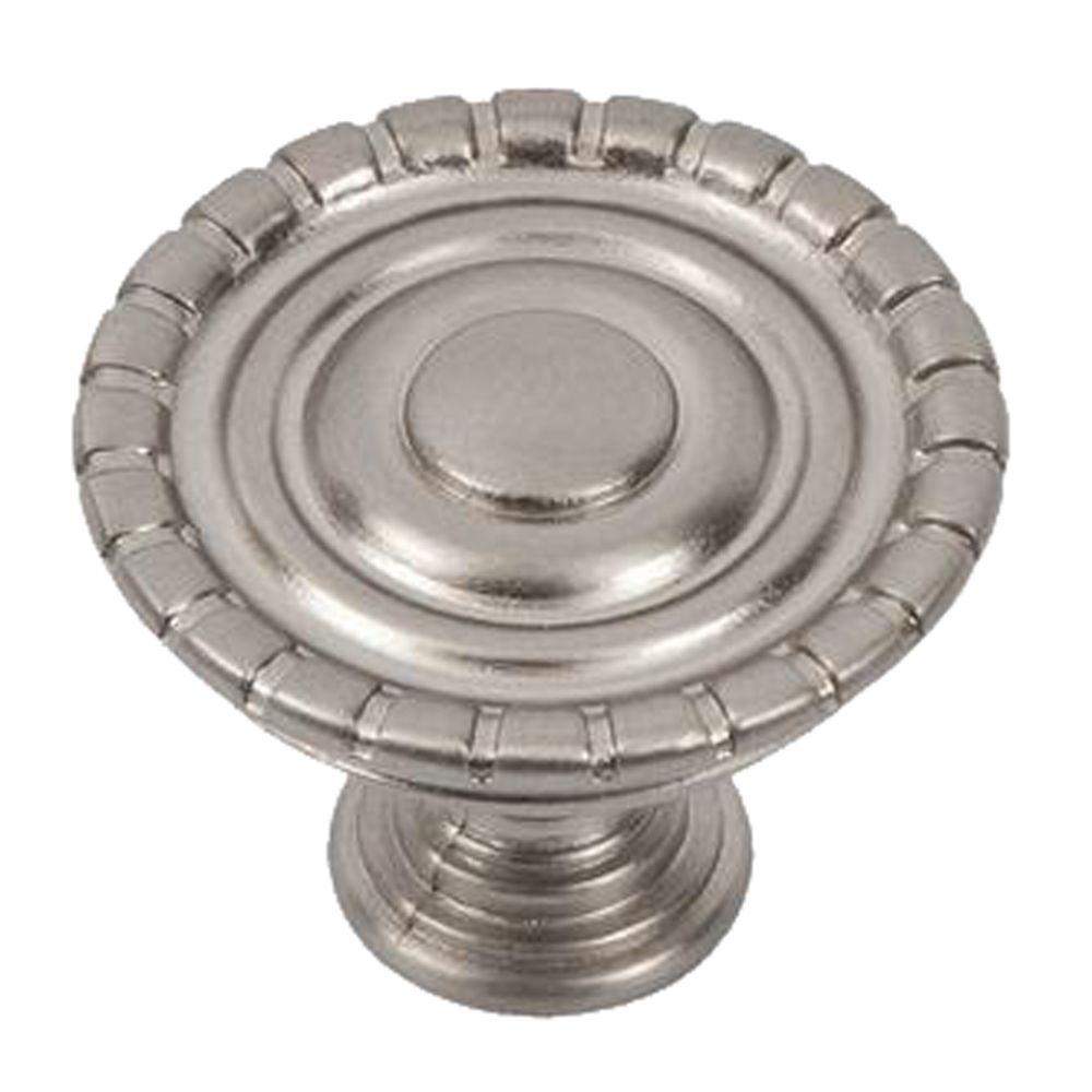 Sumner Street Home Hardware Charlotte 11/4 in. Satin Nickel Round