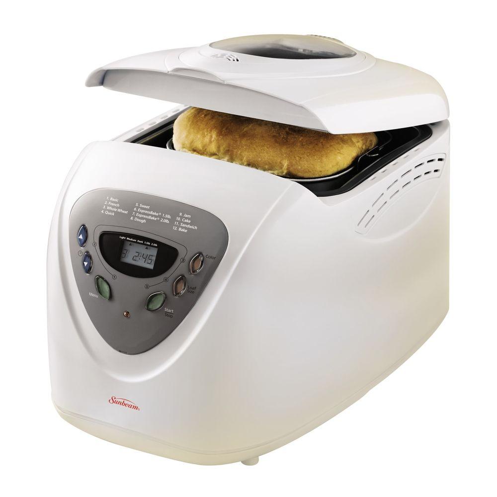 Sunbeam 2 lb Programmable Bread  Maker 005891 000 000 