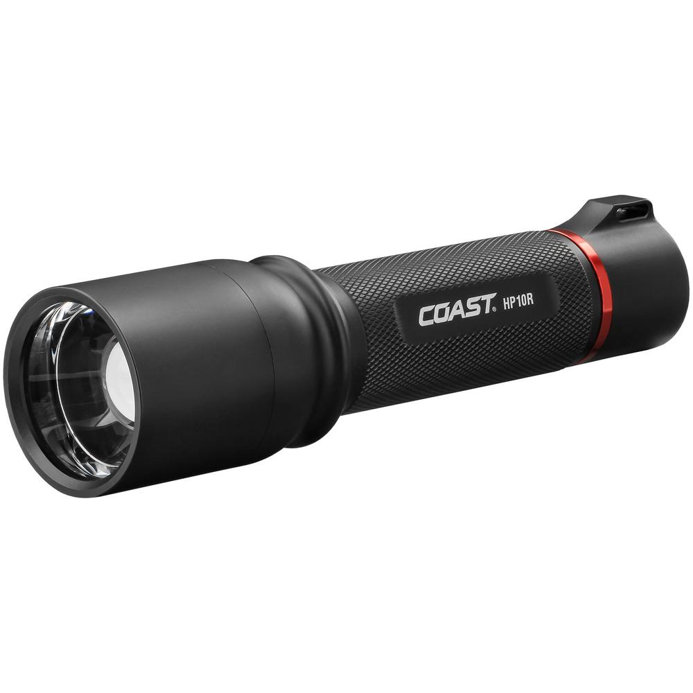 rechargeable flashlight lumens led pivoting