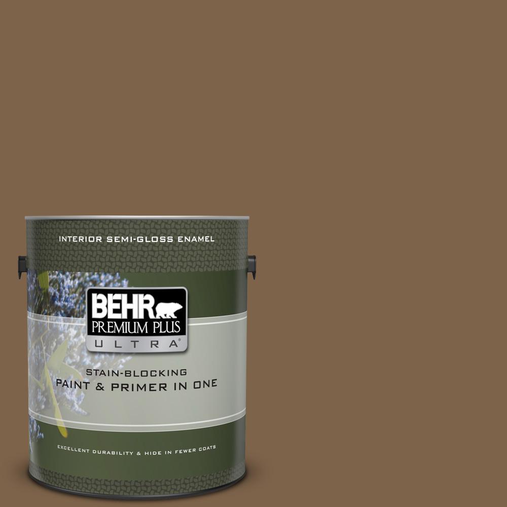 BEHR Premium Plus Ultra 1 gal. #UL140-22 Arts and Crafts Semi-Gloss ...