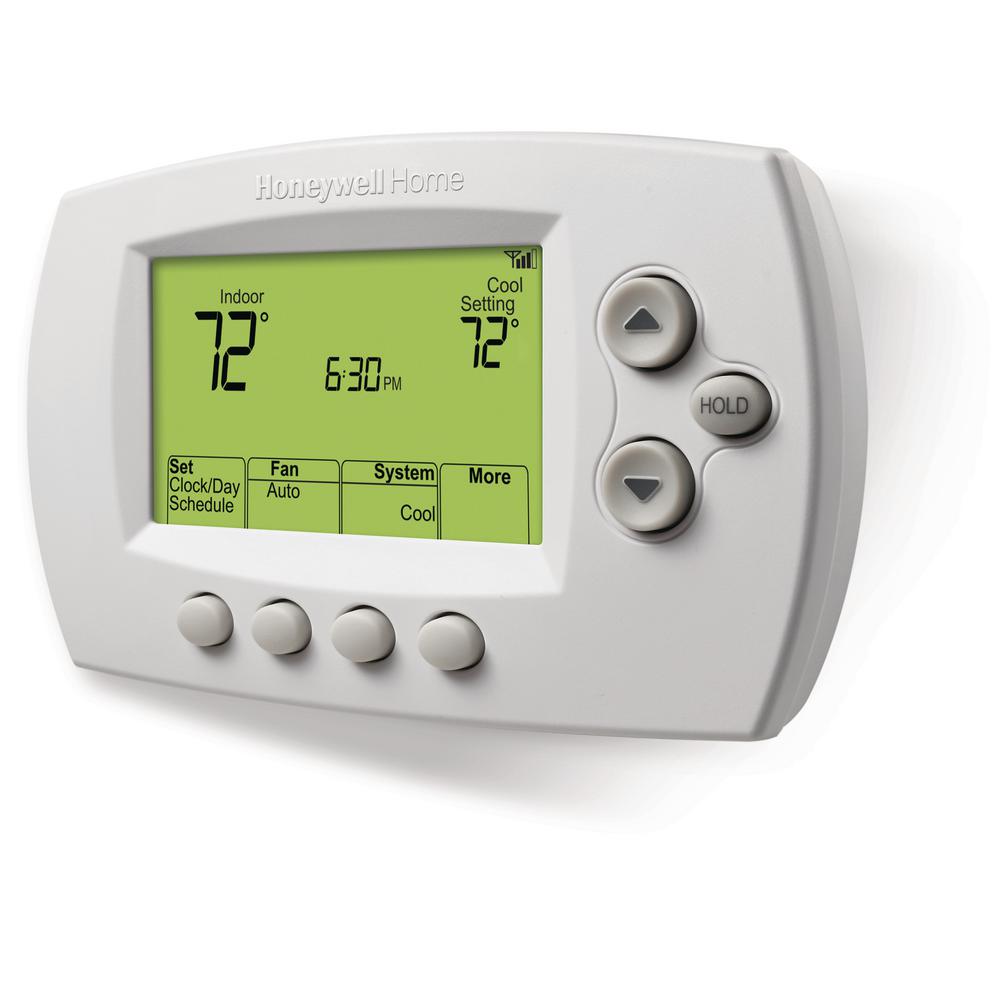 Honeywell Home Wi Fi Day Programmable Smart Thermostat With Digital Backlit Display RTH WF