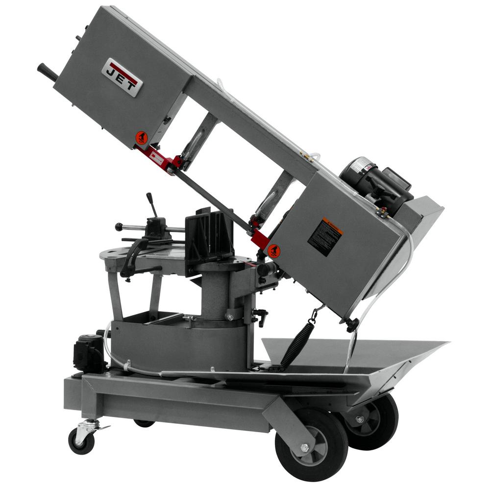 Jet HVBS-10 DMW Dual Miter Portable 1HP 115-Volt-424463 - The Home Depot