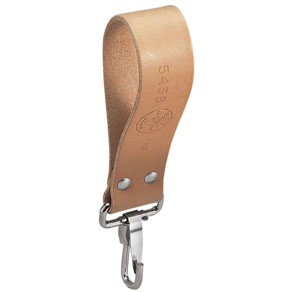 Klein Tools 3 in. Leather Snap Loop-5458 - The Home Depot