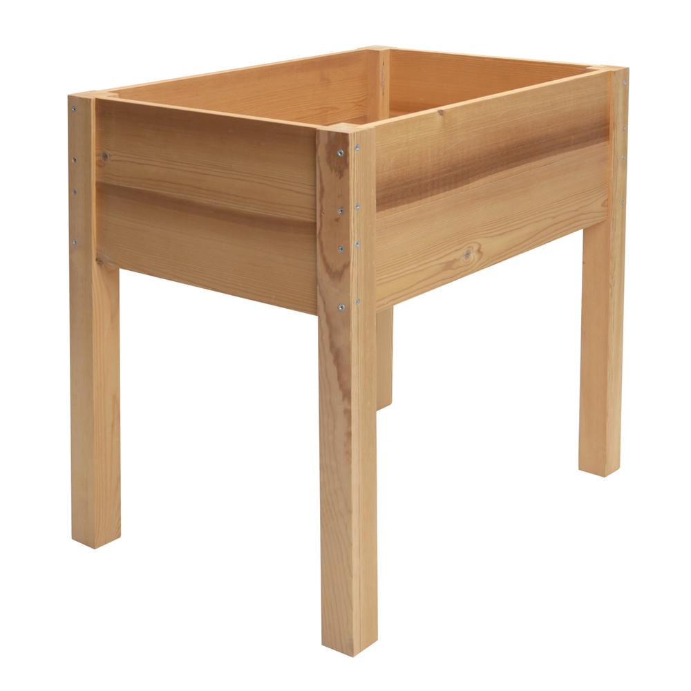 Outdoor Essentials 28 in. x 20 in. Thermally Modified Cedar Elevated