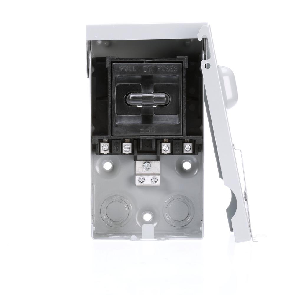 60 Amp Fusible Outdoor Ac Disconnect