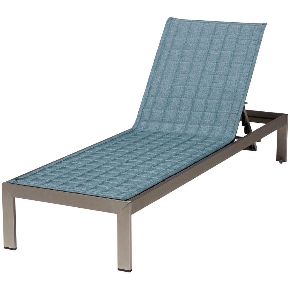 Duck Covers Weekend 80 In Blue Shadow Patio Chaise Slipcover Blue Shadow Patio Chaise Slipcover