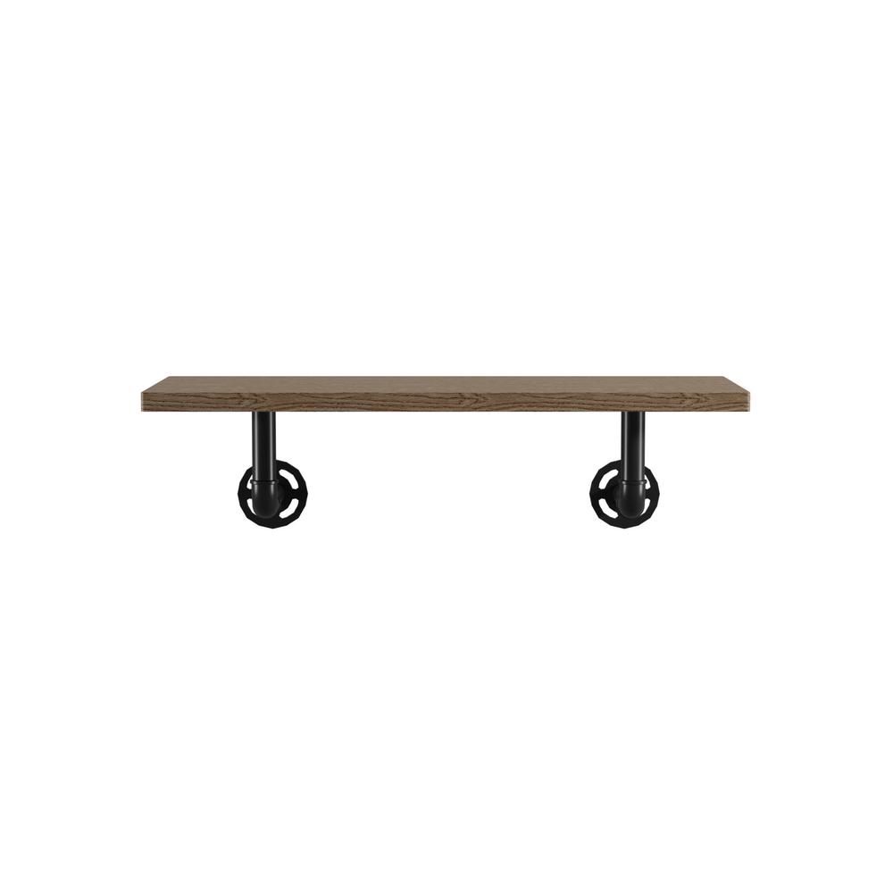Furniture Of America Jaxon 9 In X 24 7 Sand Black And Light Pure Copper Wood Floating Decorative Wall Shelf With Brackets Idf Ac533 1 The Home Depot - Wooden Wall Shelf With Black Brackets Furniture Of America Jaxon 9 In X 24 7 Sand Black And Light Pure Copper Wood Floating Decorative Wall Shelf With Brackets Idf Ac533 1 The Home Depot - Wooden Wall Shelf With Black Brackets