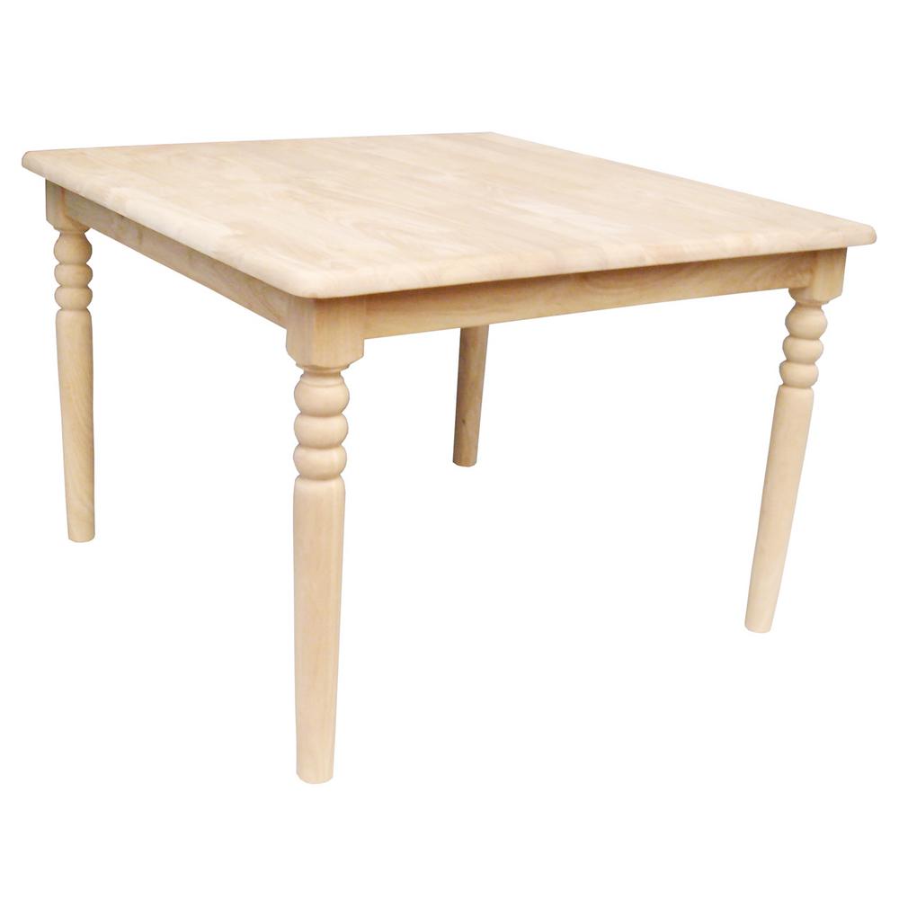 Kids Table Unfinished Baby Furniture The Unfinished Kid S Table