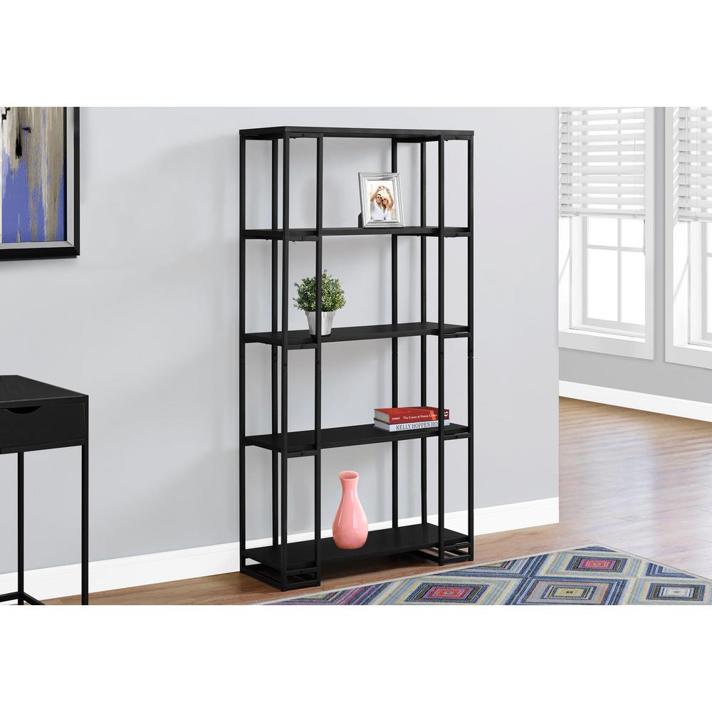 Black Bookcase HD7240 - The Home Depot