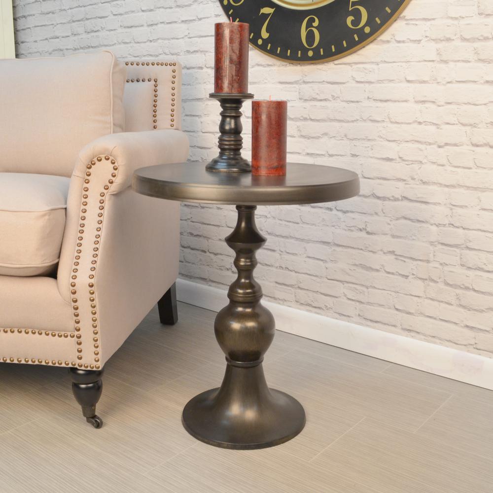 Carolina Cottage Lexington Old World End TableCF1826OW The Home Depot