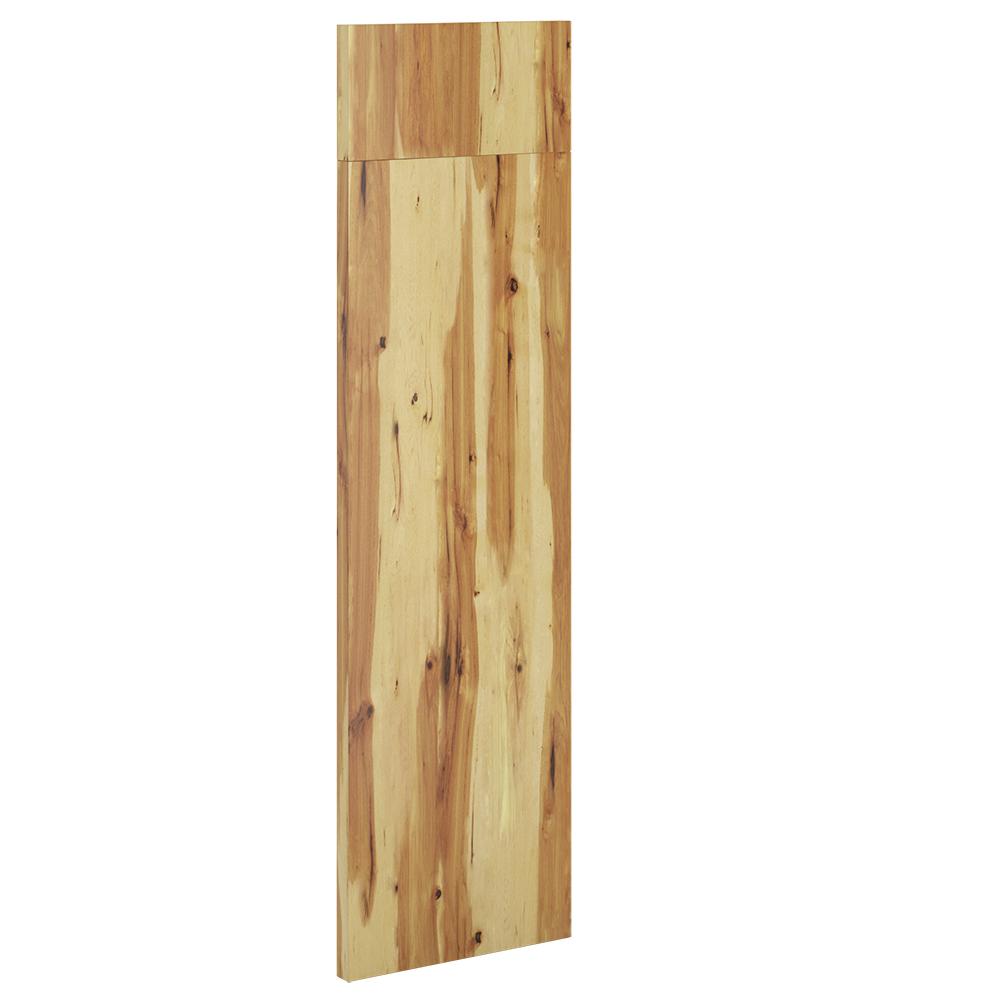 Natural Kitchen Cabinet End Panels Moldings Cabinets Refrigerator End Panel Kit In