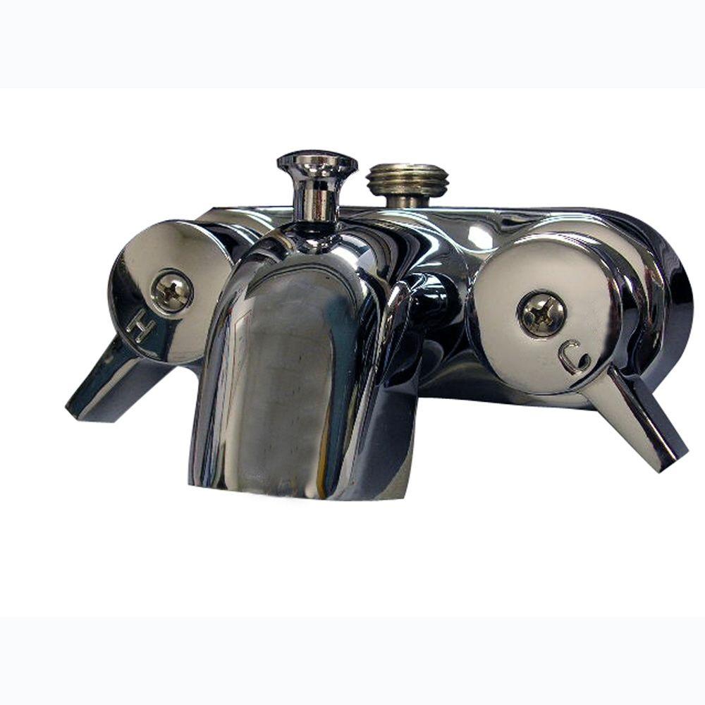 Pegasus 2 Handle Claw Foot Tub Faucet Without Hand Shower With