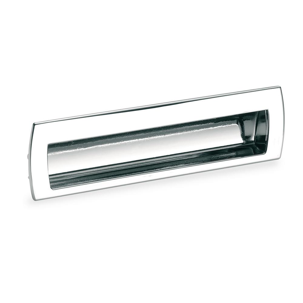 Recessed Flush Pull Drawer Pulls Cabinet Hardware The Home Depot 2578
