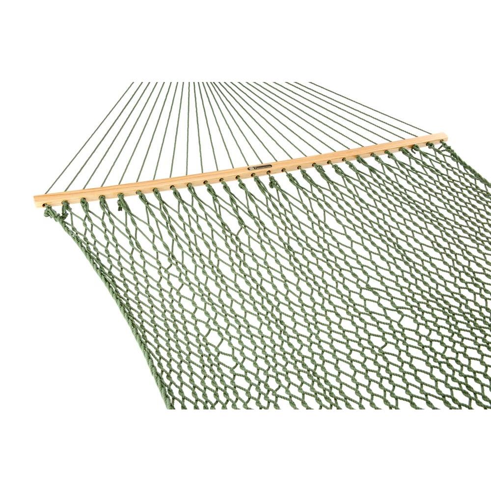 Pawleys Island 13 ft. Presidential DuraCord Rope Hammock Meadow (Green) by Pawleys Island
