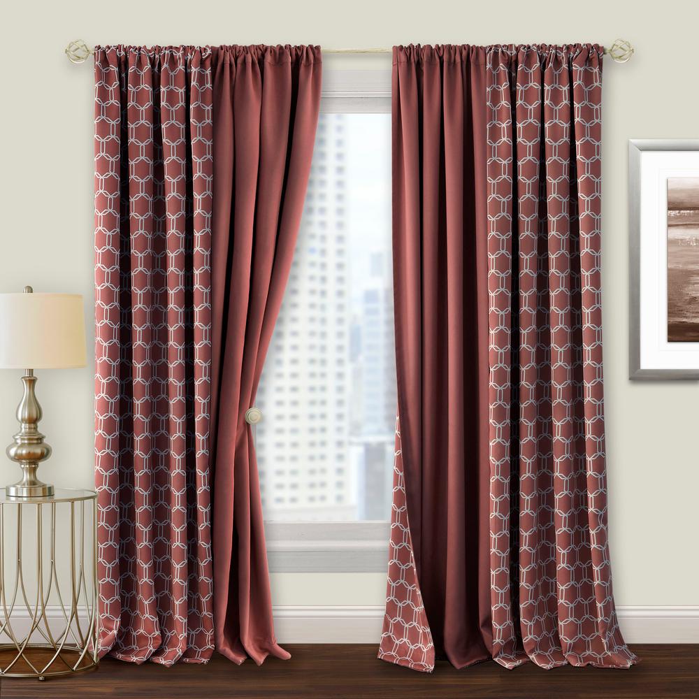 Absolute Zero Bradley Total Blackout Window Curtain Panel In Black