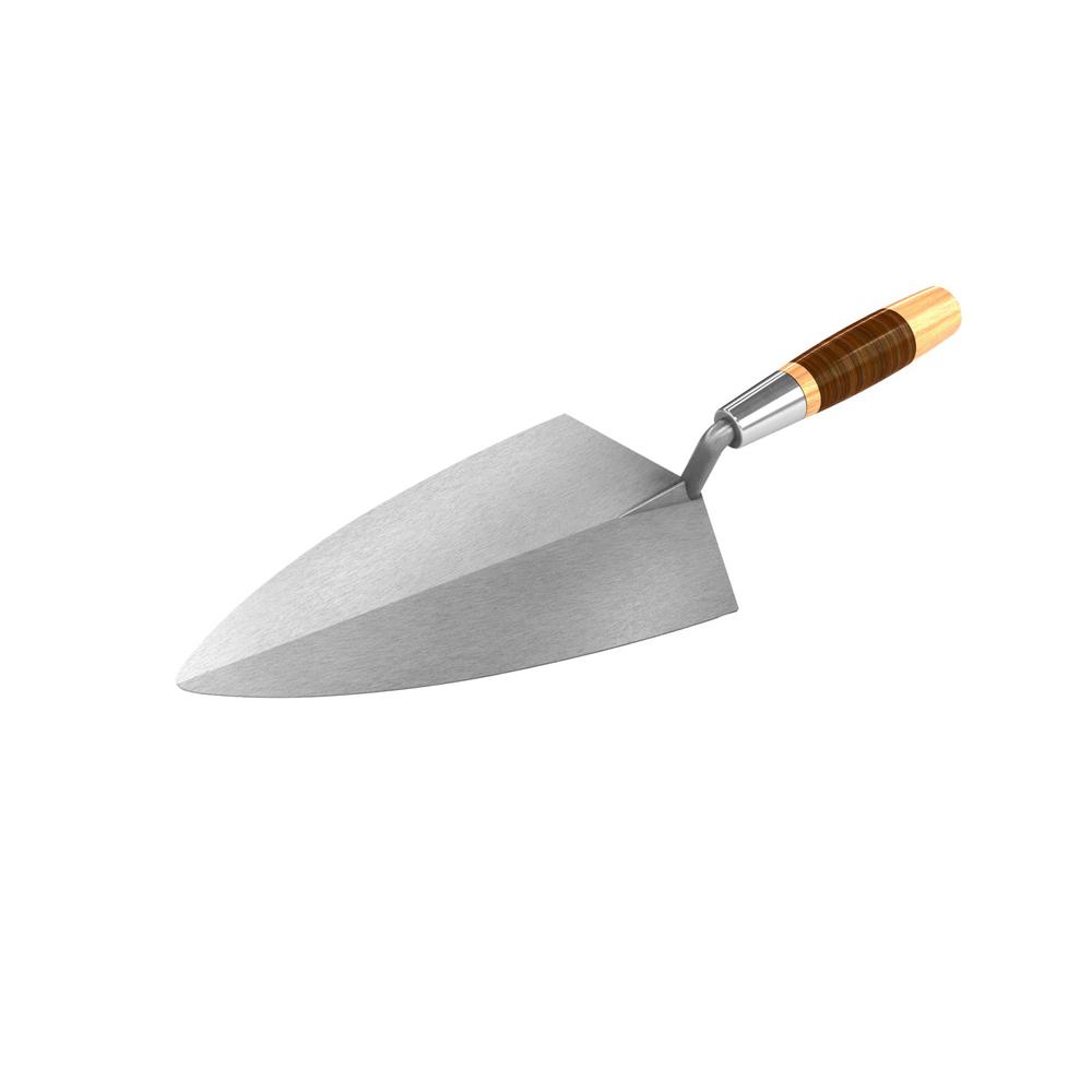 WalBoard Tools 4.5 in. x 11 in. Curved Drywall Trowel46031 The