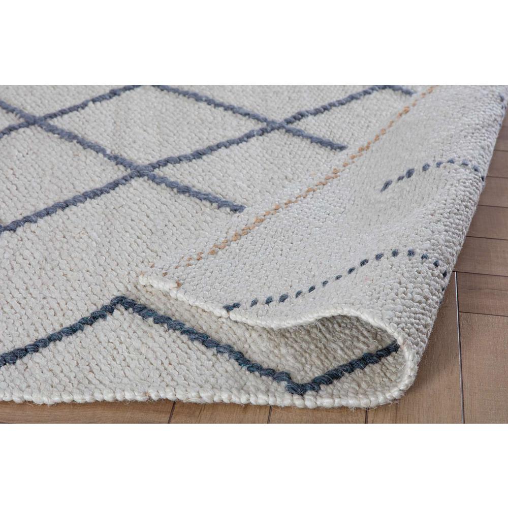 Anji Mountain Kingston Ivory With Gray Blue 8 Ft X 10 Ft Diamond Area Rug Amb0496 0810 The Home Depot the home depot