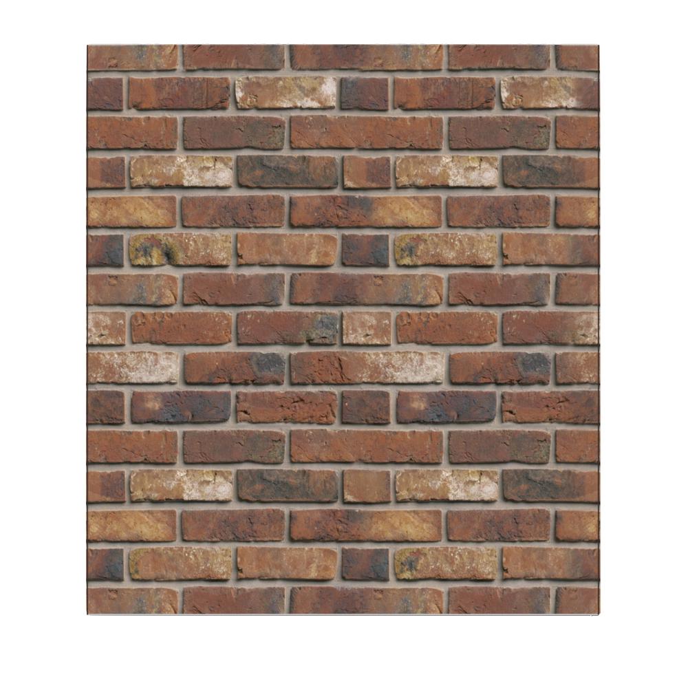 CGSignLab 18x12 Open House Ghost Aged Brick Window Cling 5-Pack