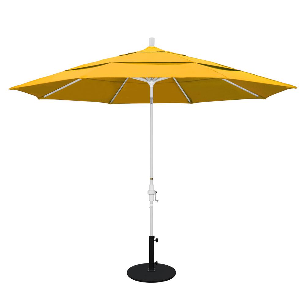 Yellow Patio Umbrellas Patio Furniture The Home Depot