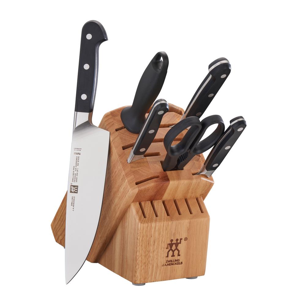 zwilling now s 7 piece knife block set