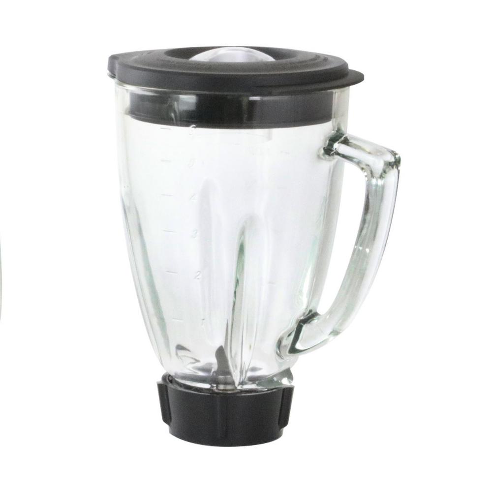 Better Chef 6 Piece 48 Oz Round Blender Glass Jar Replacement Kit 985111566m The Home Depot