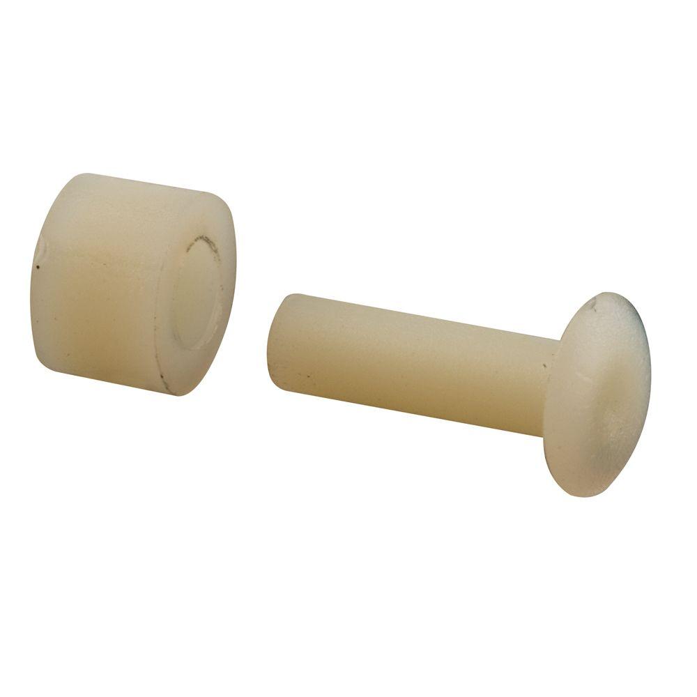 PrimeLine Sliding Window Roller, with Axle Pins, 7/32 in. Flat NylonG