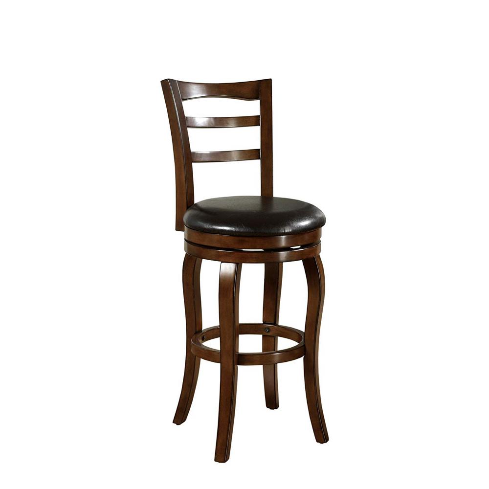 William S Home Furnishing Southland 24 In Dark Oak Transitional William S Home Furnishing Southland 24 In Dark Oak Transitional Style Bar Stool