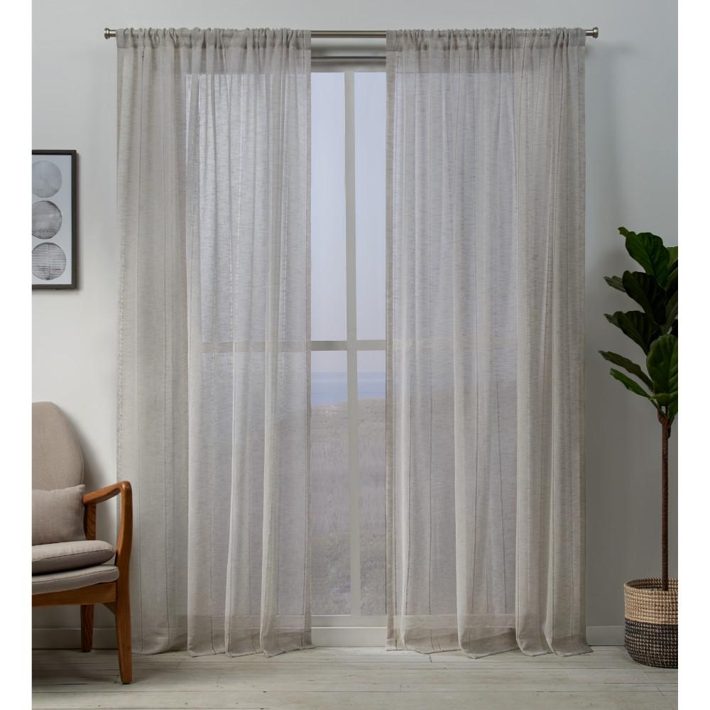 Embroidered Sheer Curtains Curtains Drapes The Home Depot