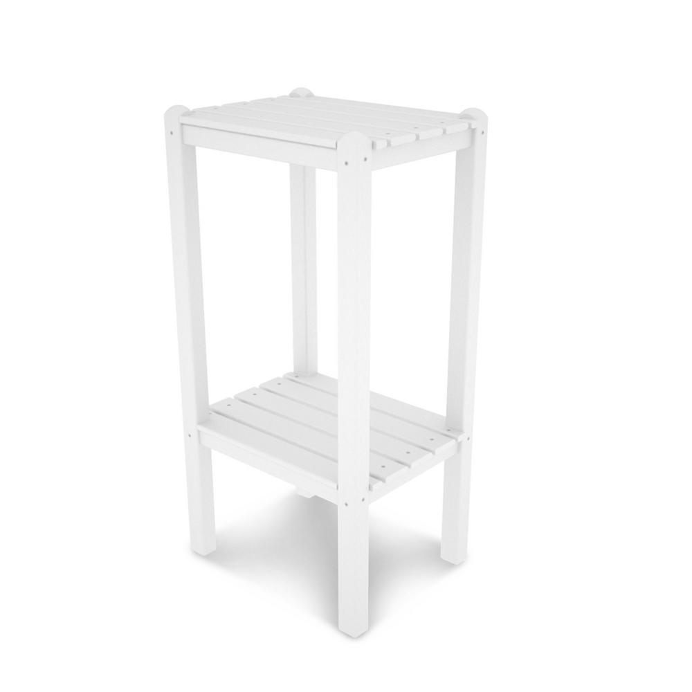 Polywood Outdoor Side Tables Patio Tables The Home Depot