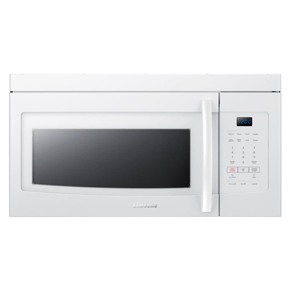 Samsung 1.6 cu. ft. Over the Range Microwave in WhiteME16K3000AW The