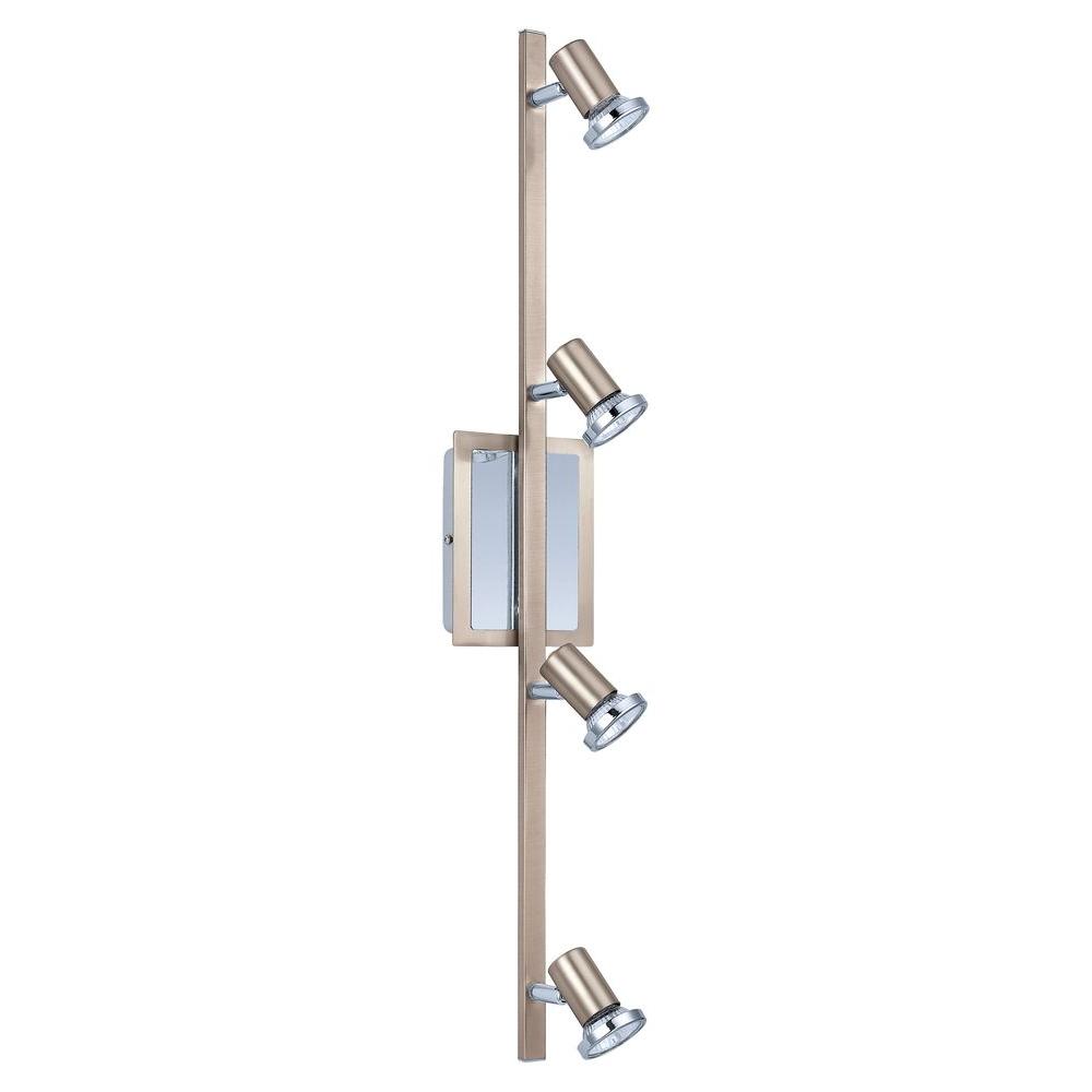 Eridan 6 Light Surface Mount Chrome And Glossy White Track Lighting Rottelo 4 Light Surface Mount Matte Nickel And Chrome Track Lighting Fixture