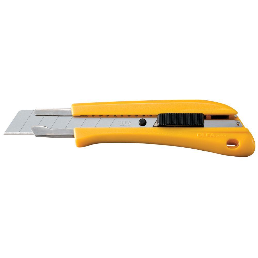 OLFA 18 mm Curved Handle Utility Knife-1105996 - The Home Depot